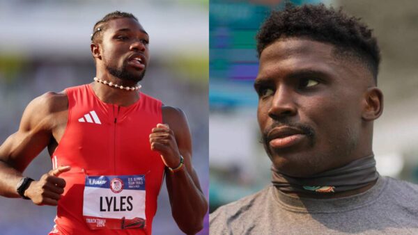 Noah Lyles and Tyreek Hill