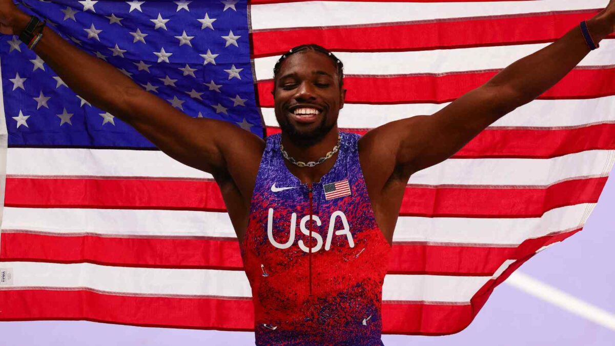 Emmanuel Acho breaks down Noah Lyles winning Gold instead of Kishane Thompson even though both clocked 9.79 in Men's 100 meter at Paris Olympics