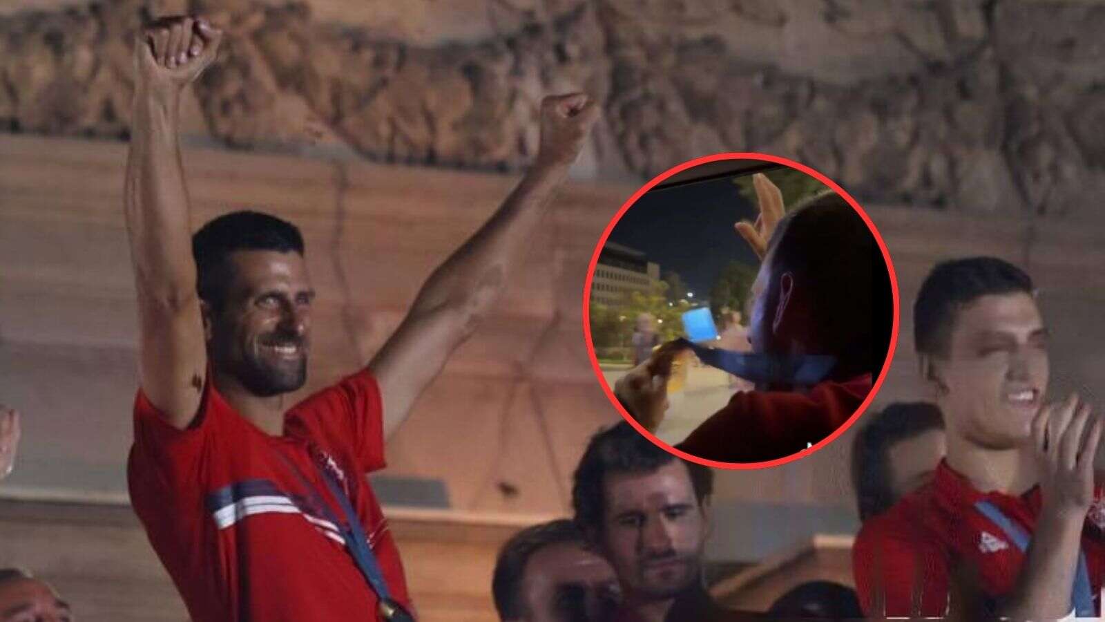 “A golden homecoming,” Novak Djokovic celebrates Olympic glory with 1000s of Serbian fans; video goes viral