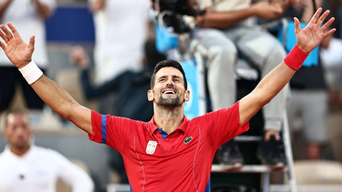 Novak Djokovic sings and dances with fans in viral video after winning