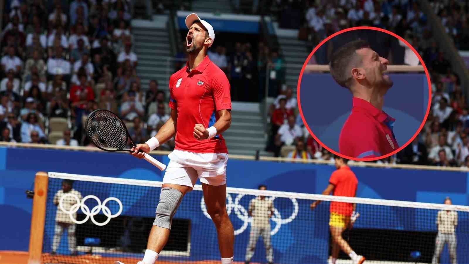 Down on his knees, ’emotional’ Novak Djokovic sobs like never before after winning much-awaited Olympic Gold