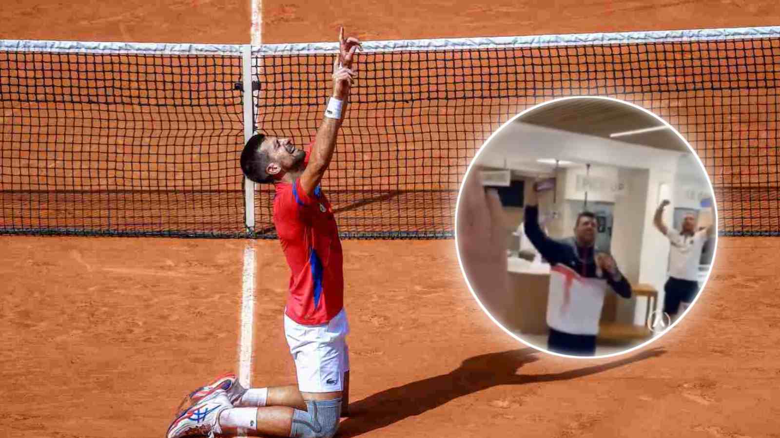 Novak Djokovic sings and dances with fans in viral video after winning his long-awaited Gold at Paris Olympics