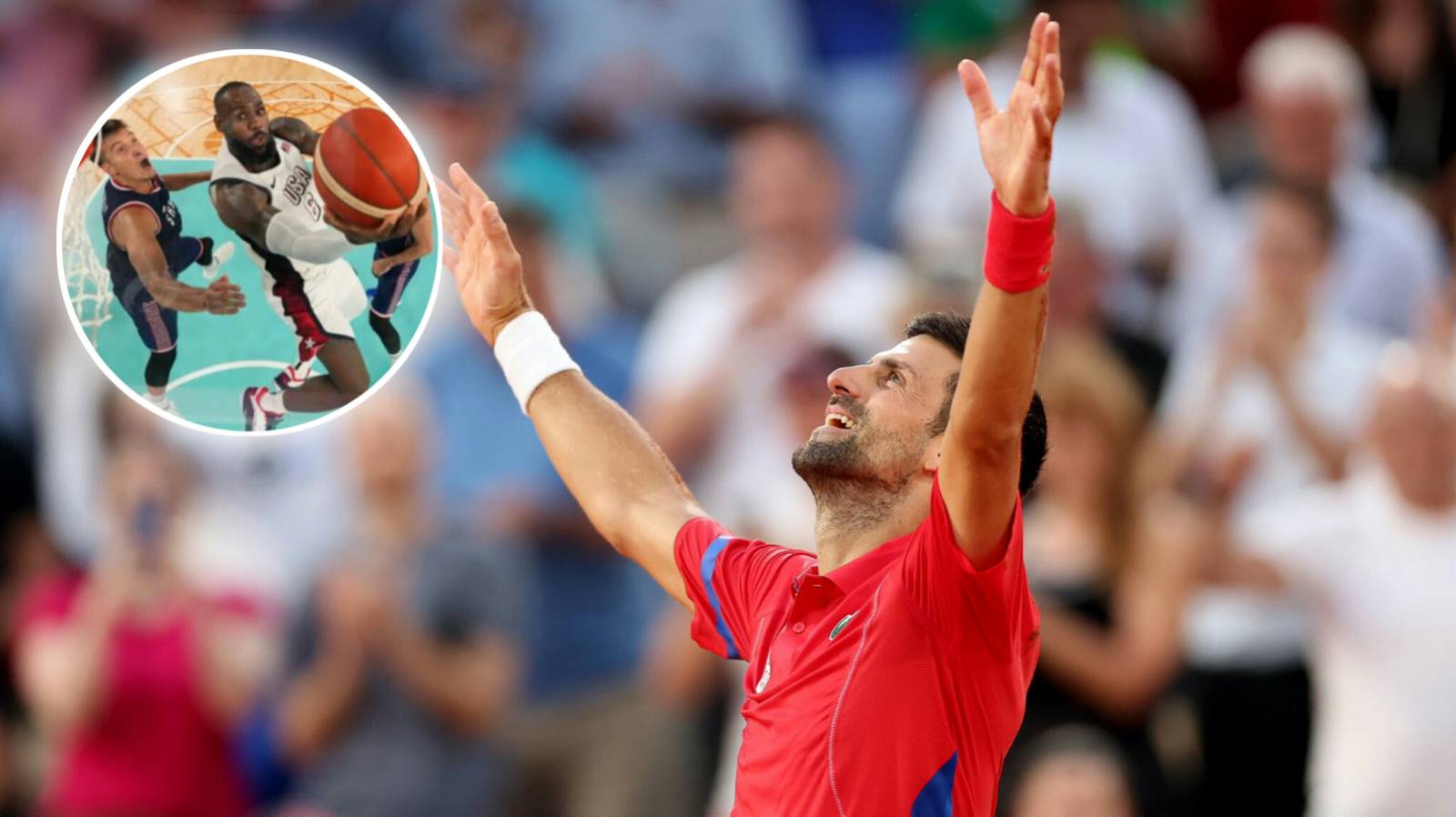 Novak Djokovic recalls ‘edge-of-the-seat’ thriller between Serbia and USA’s ‘dream basketball team’ in semifinals of Paris Olympics