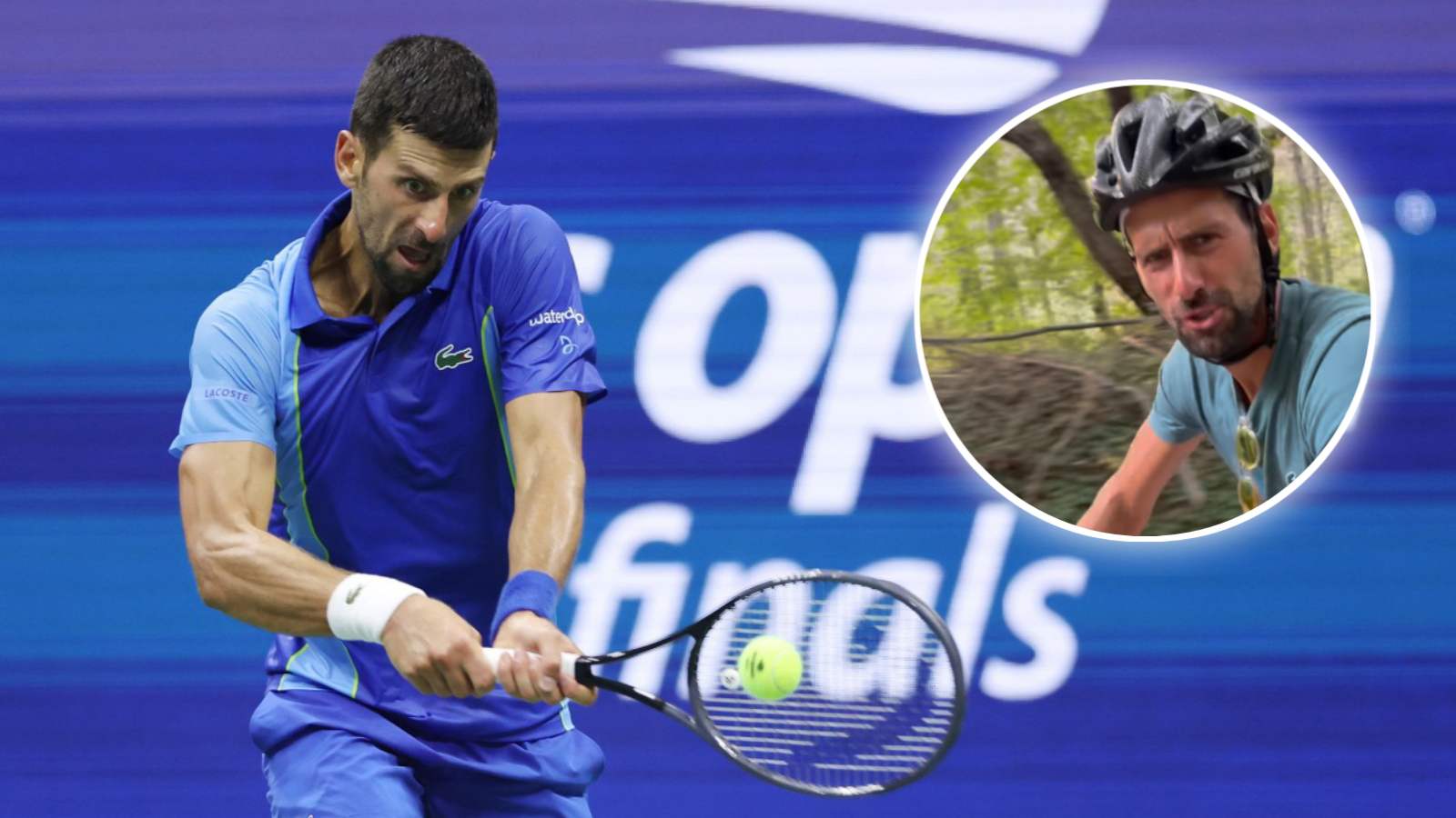 Novak Djokovic sends out hilarious ‘new goal’ video as he sets his eyes on ‘Tour de France’