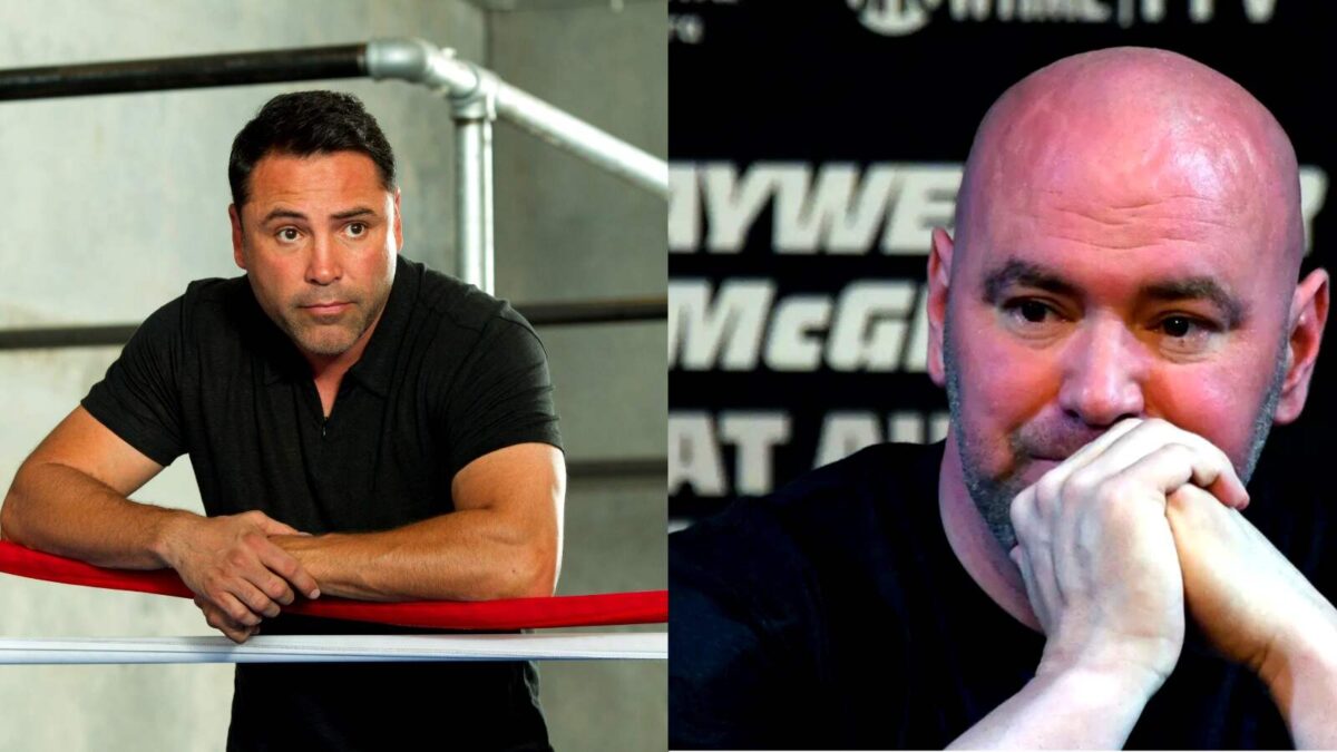 Oscar De La Hoya and Dana White were not always enemies