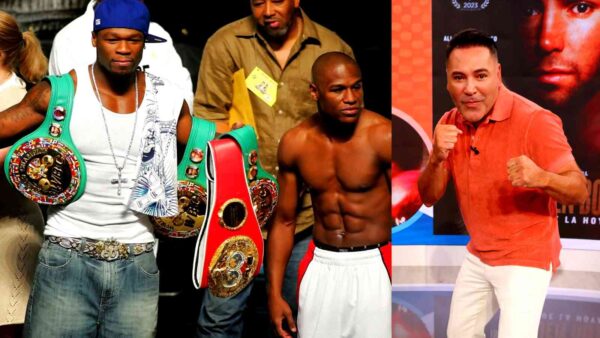 Oscar De La Hoya made 50 Cent quit the boxig business