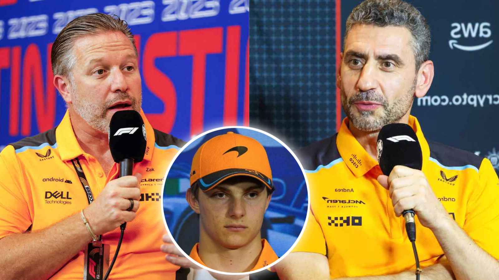 Oscar Piastri claims Zak Brown and Andrea Stella have ‘contrasting personalities’ at McLaren