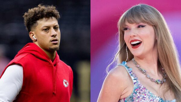 Patrick Mahomes and Taylor Swift