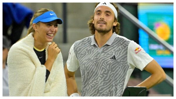 Paula Badosa and Stefanos Tsitsipas