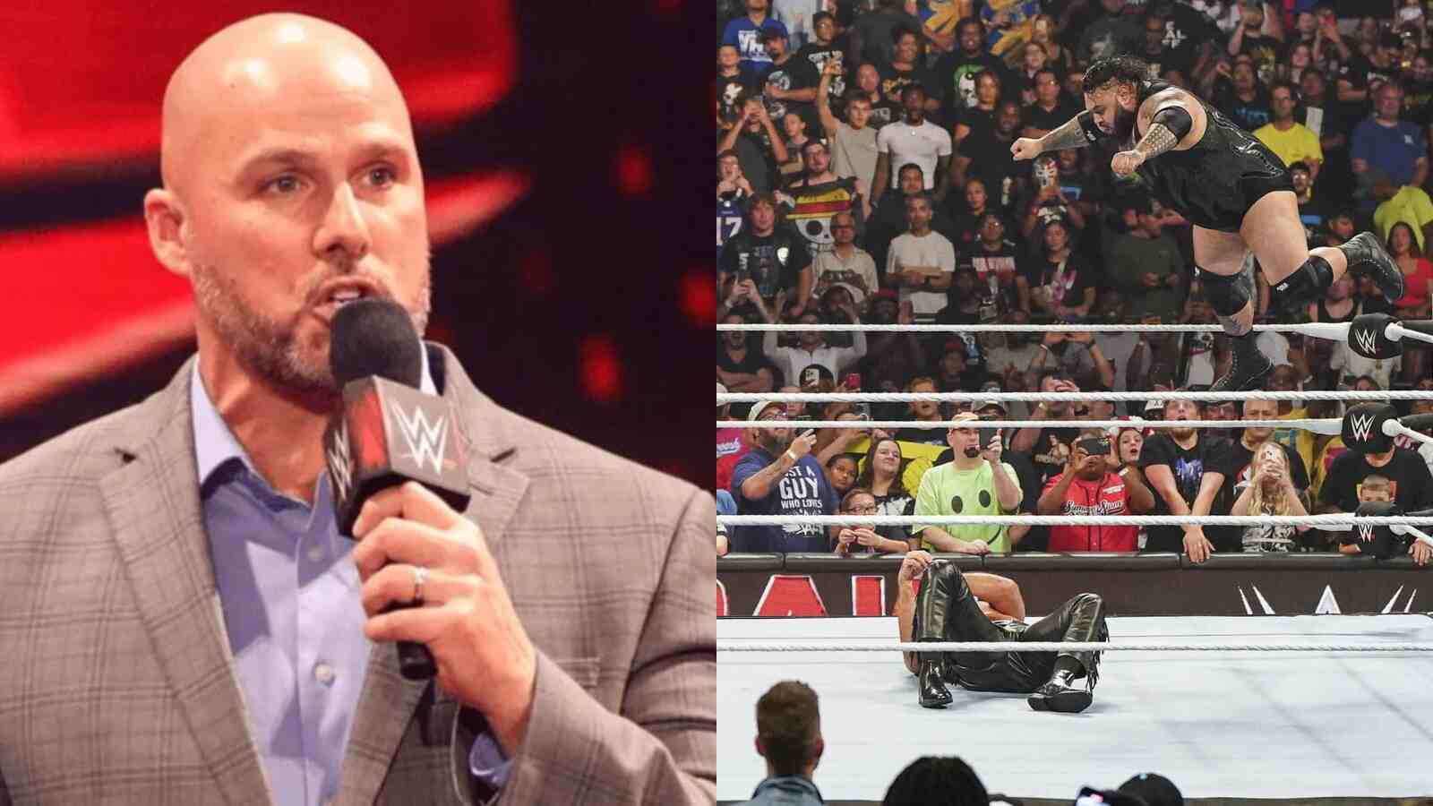 35-year-old star reacts to Adam Pearce fining him for brutal attack on Seth Rollins on WWE Raw