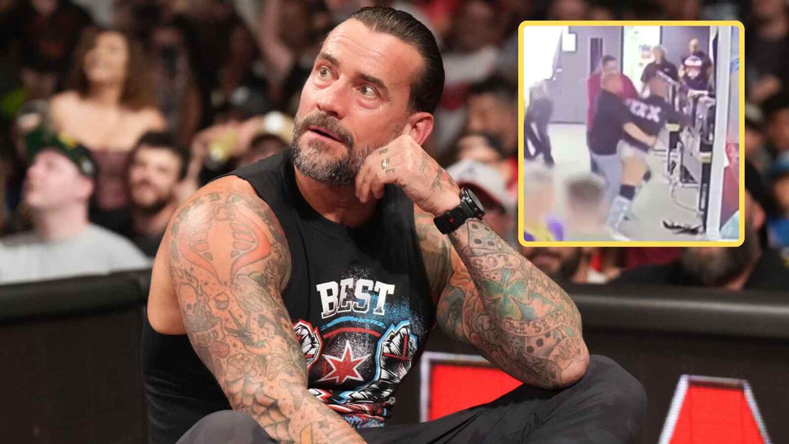 “Pretty wild like,” CM Punk comments on AEW airing his All In backstage altercation with Jack Perry on live television