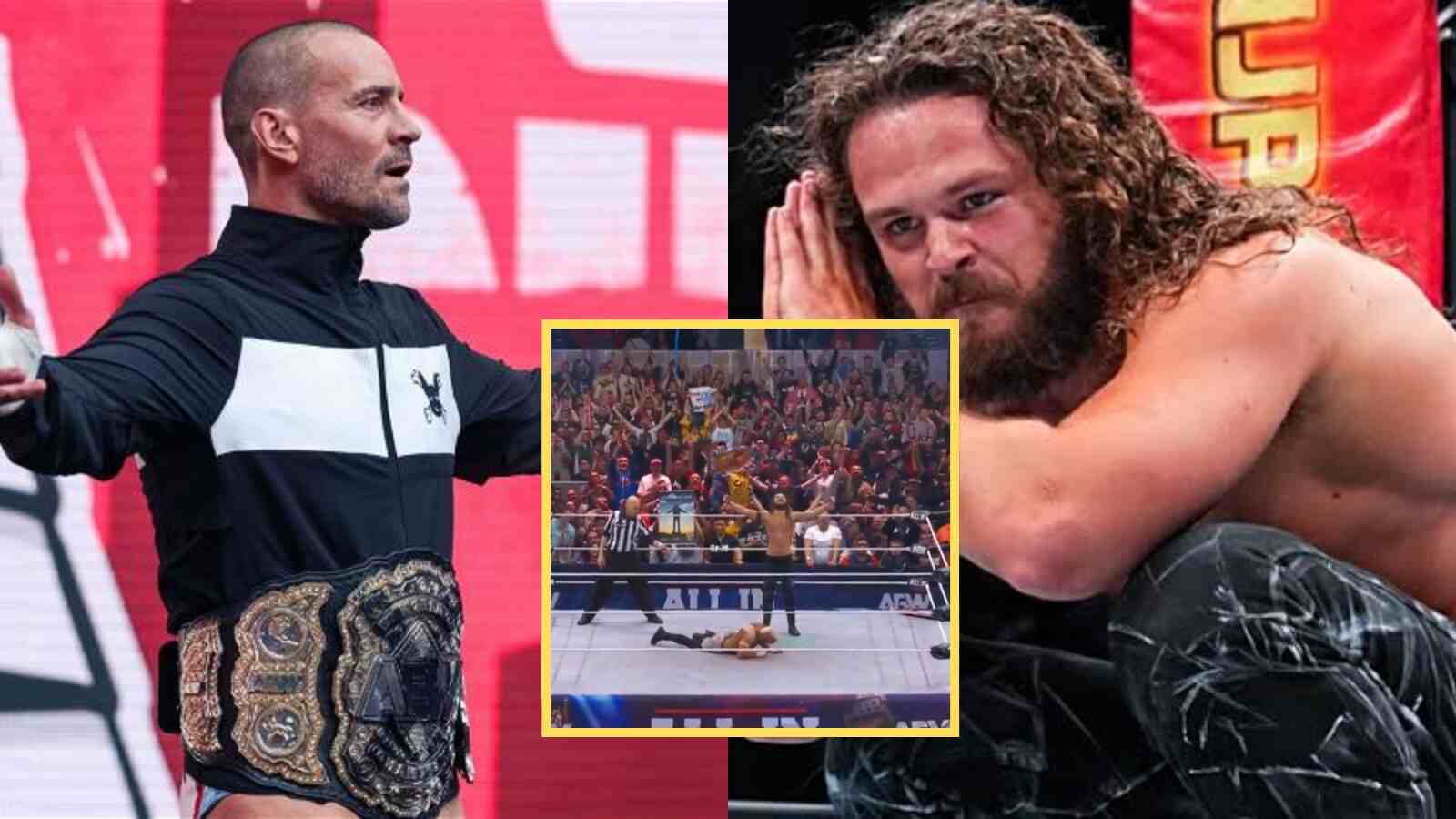 “This is his only material lmao”- Jack Perry seemingly takes shot at CM Punk by bringing out ‘real glass’ at AEW All In; fans react