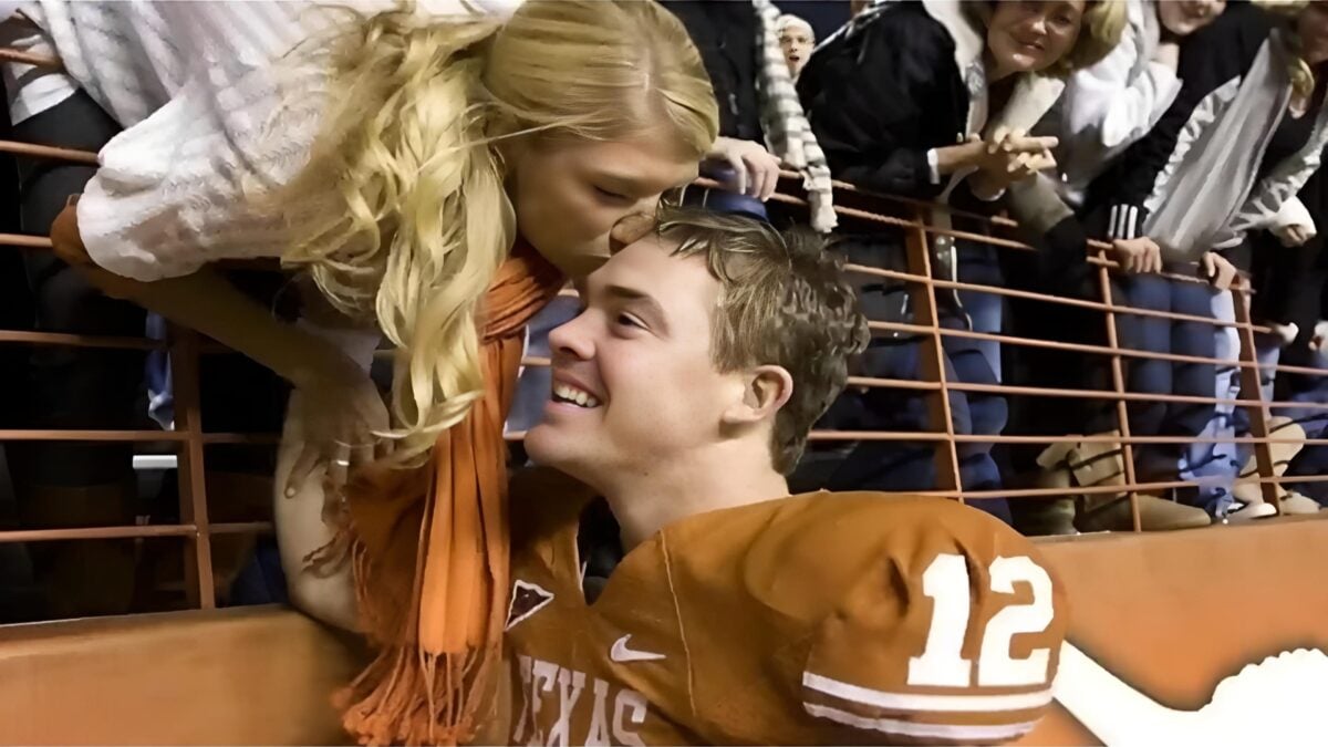 Rachel Glandorf and Colt McCoy