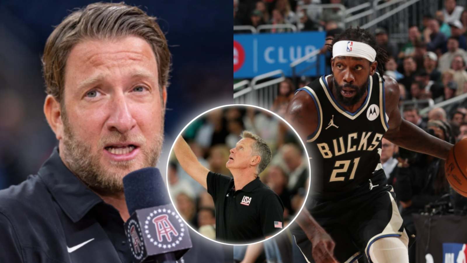 “Men lie, women lie, numbers DONT” – Dave Portnoy gets SAVAGE response from Patrick Beverley over Steve Kerr hate