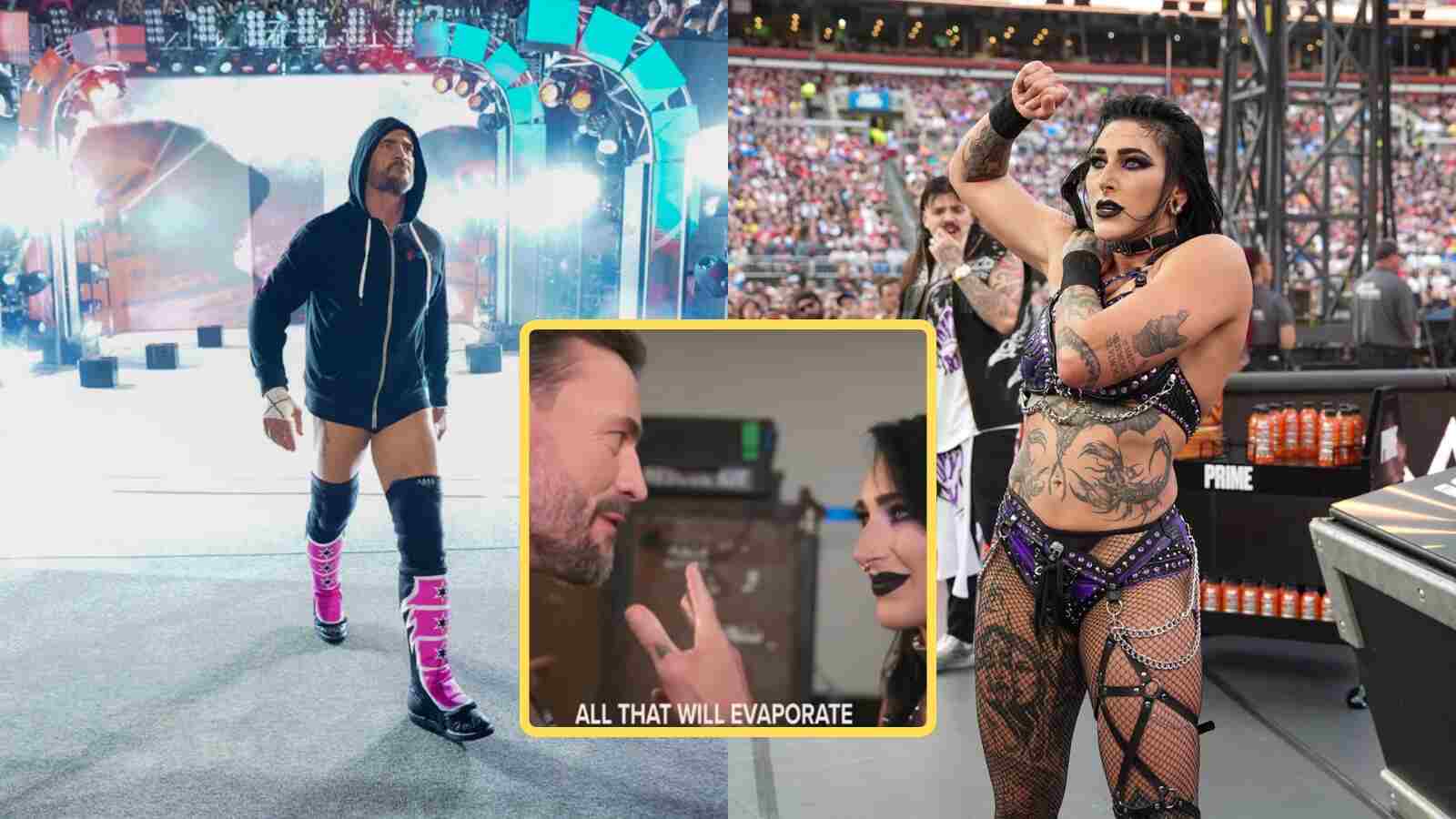 WWE shares unseen footage of CM Punk comforting Rhea Ripley backstage at SummerSlam prior to latter’s in-ring return