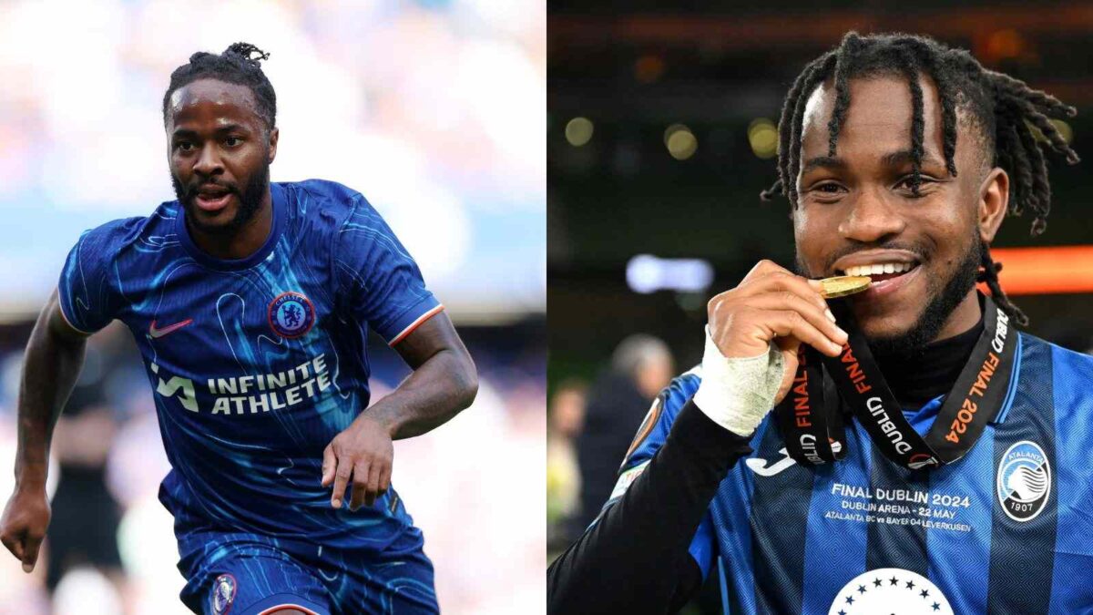 Raheem Sterling & Ademola Lookman