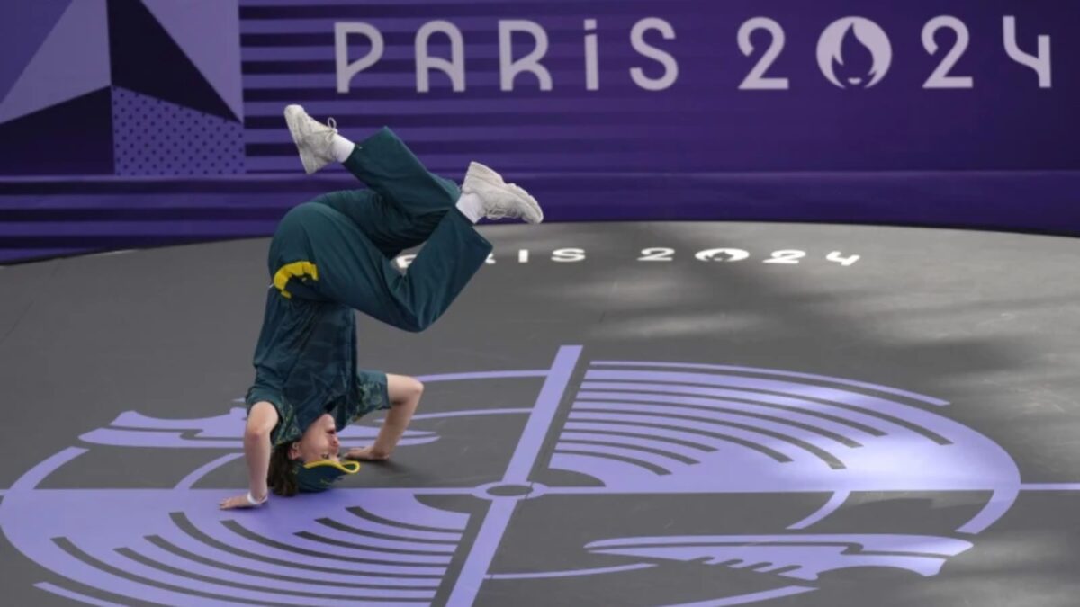 Raygun’s breakdance performance at the Olympics