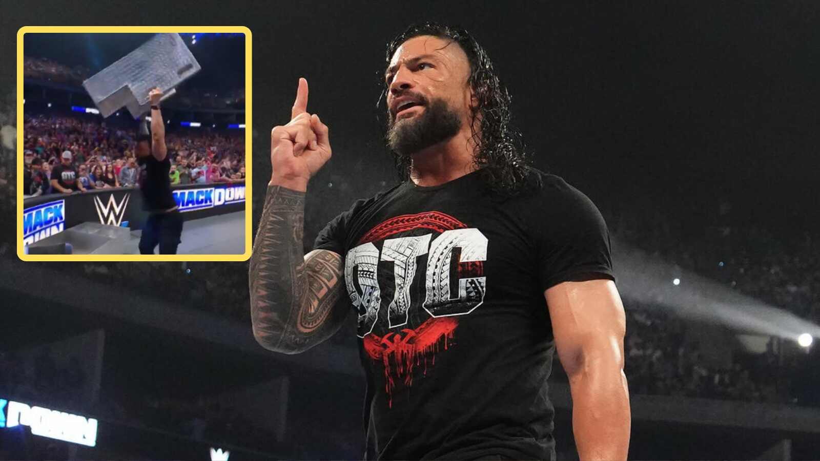 Roman Reigns single-handedly DESTROYS Solo Sikoa-led Bloodline in first SmackDown appearance since WWE return