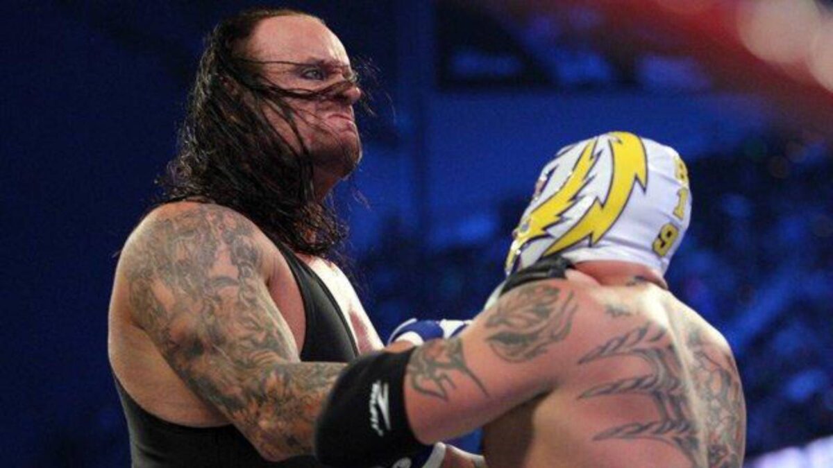 Rey Mysterio and The Undertaker 