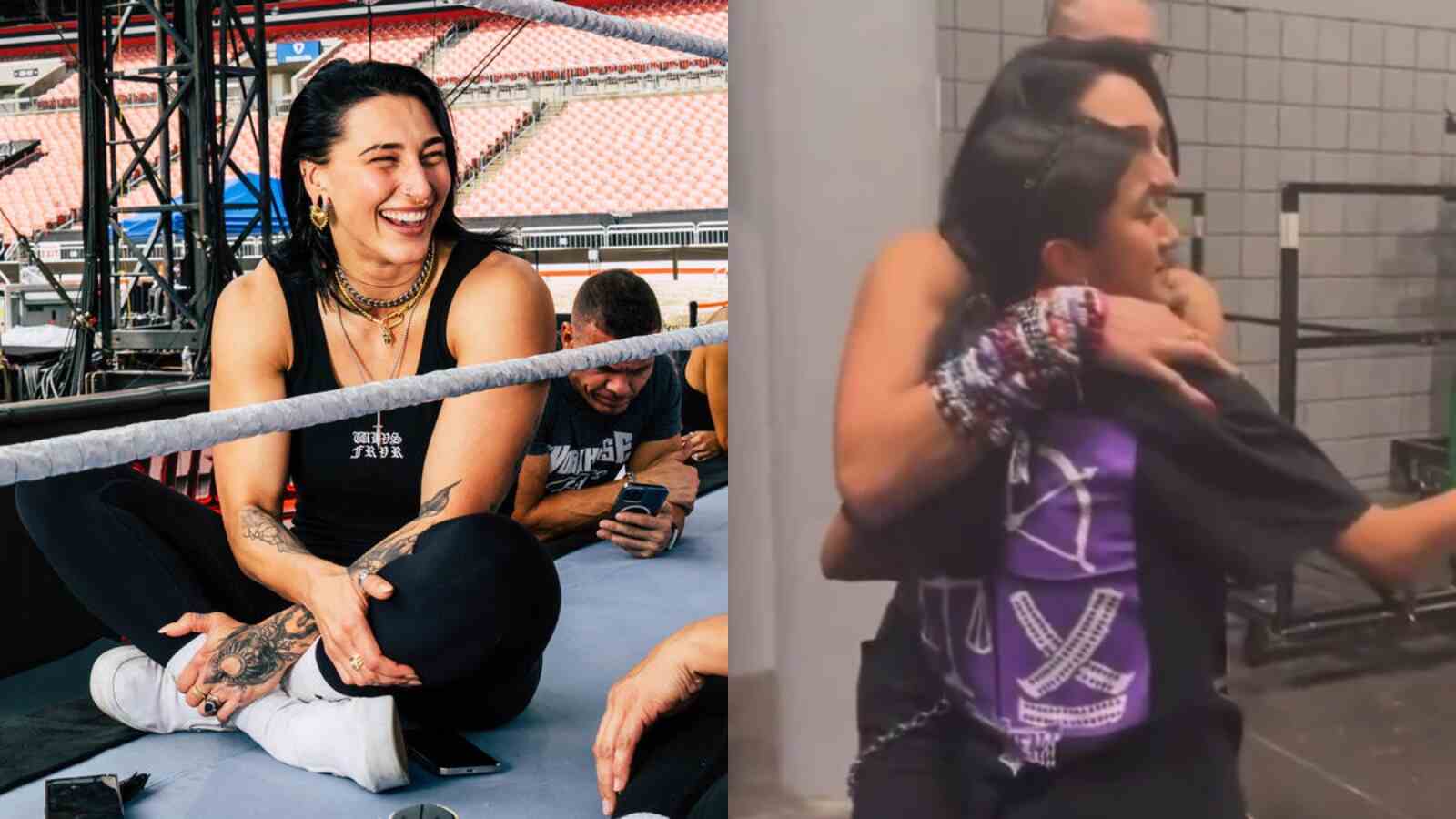 Video: Rhea Ripley wins hearts with wholesome gesture for a young girl crying to meet her