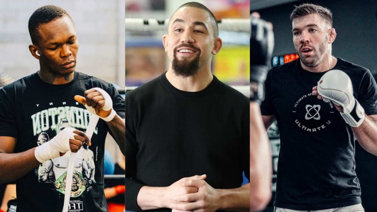 Robert Whittaker gives his prediction for the Israel Adesanya vs. Dricus du Plessis fight