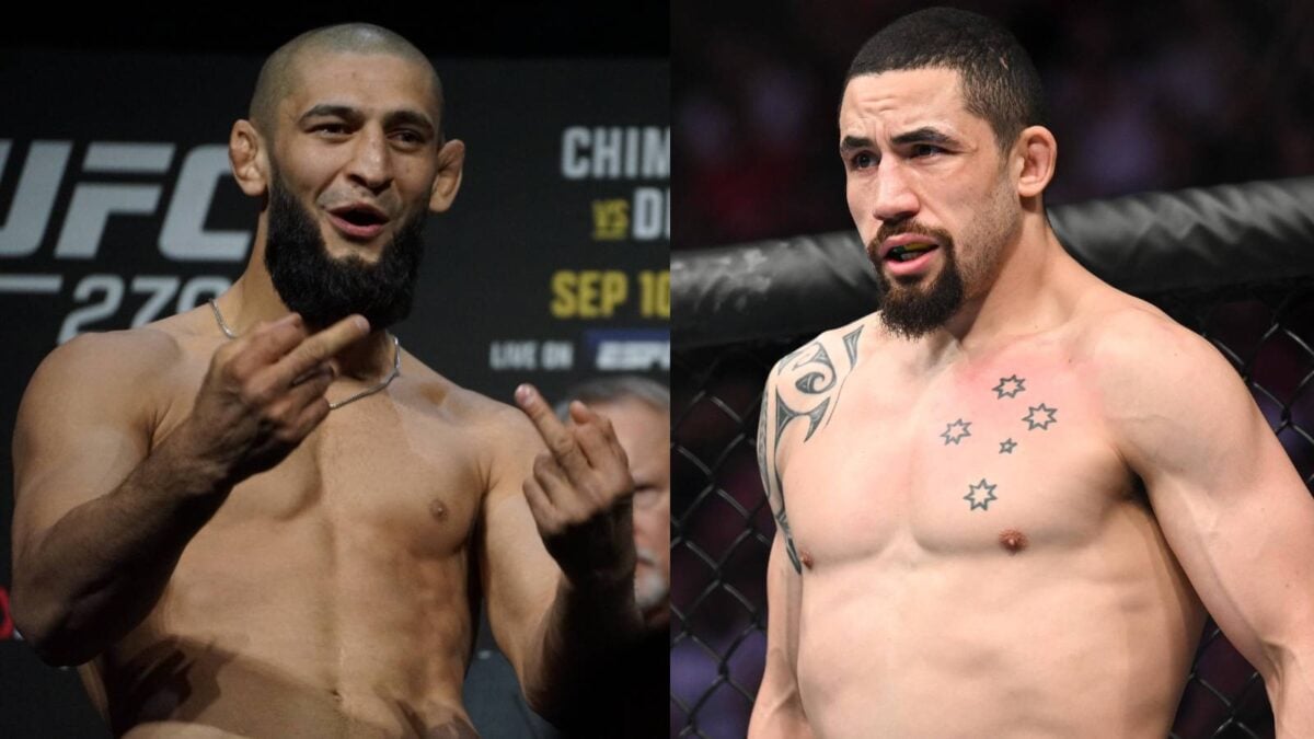 Robert Whittaker reveals strategy for Khamzat Chimaev fight