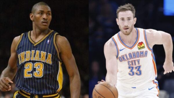 Ron Artest and Gordon Hayward