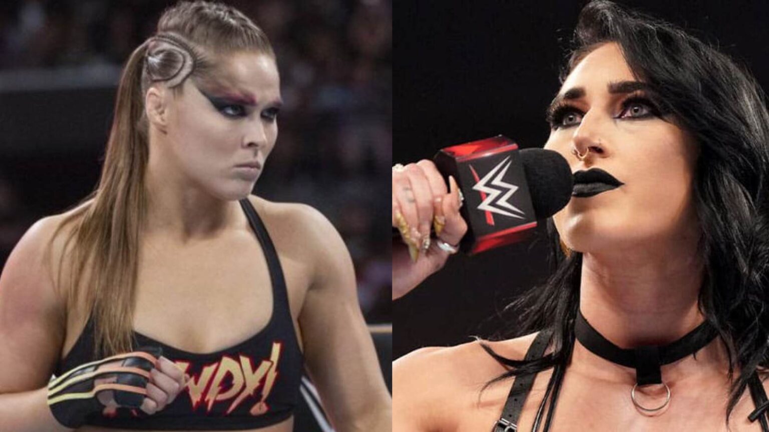 Rhea Ripley Ronda Rousey Ronda Rousey names Rhea Ripley as potential opponent she would love to ...