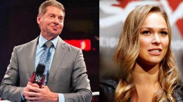 Vince McMahon and Ronda Rousey