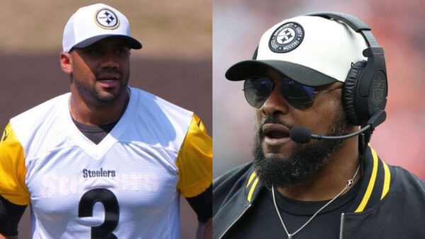 Russell Wilson and Mike Tomlin