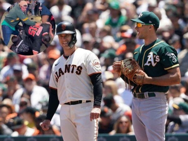 San Francisco Giants vs. Oakland Athletics fan fight