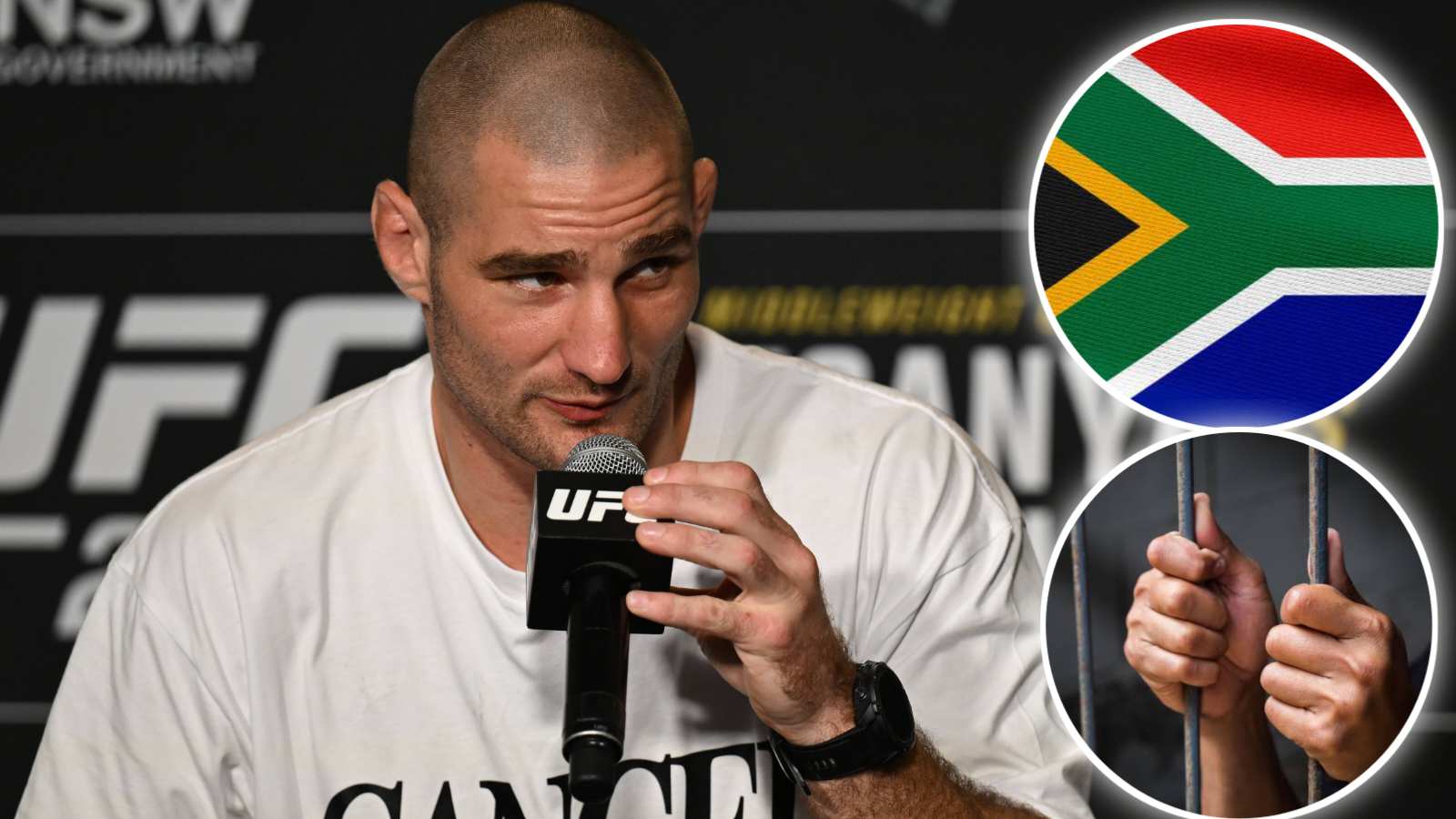 “Got arrested and had to pay bail…” UFC star Sean Strickland fought in South Africa to avoid going to jail