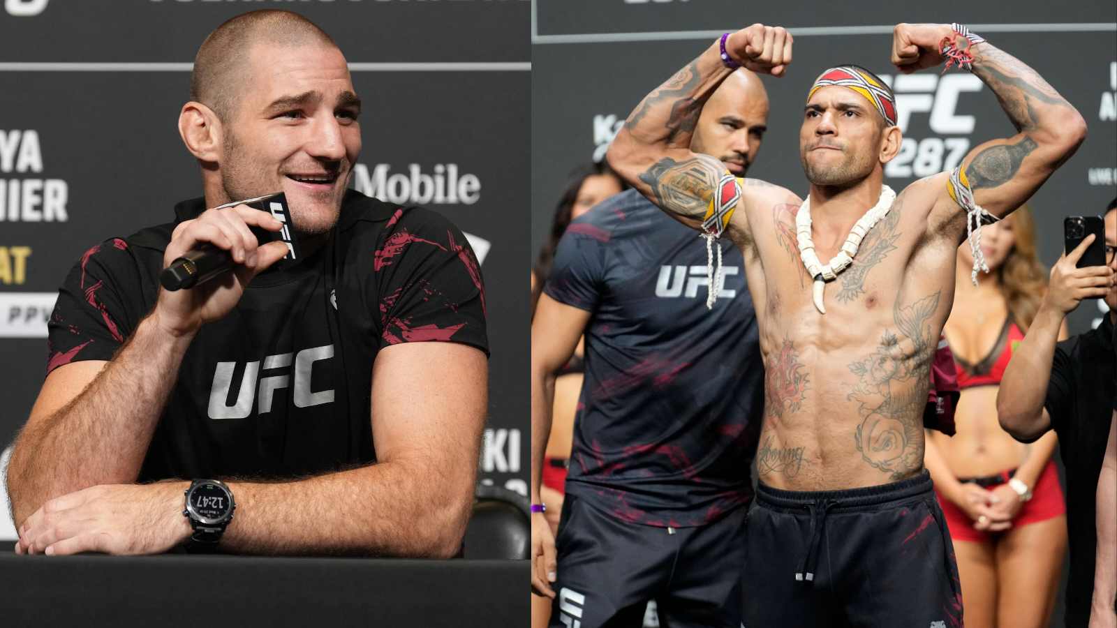 “I’ll just go to sleep…” Sean Strickland hilariously admits to Alex Pereira about facing him in fight