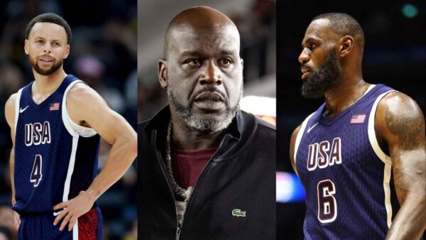 Shaquille O'Neal not impressed if LeBron James, Stephen Curry and Team USA don't blow teams out at Paris Olympics 2024