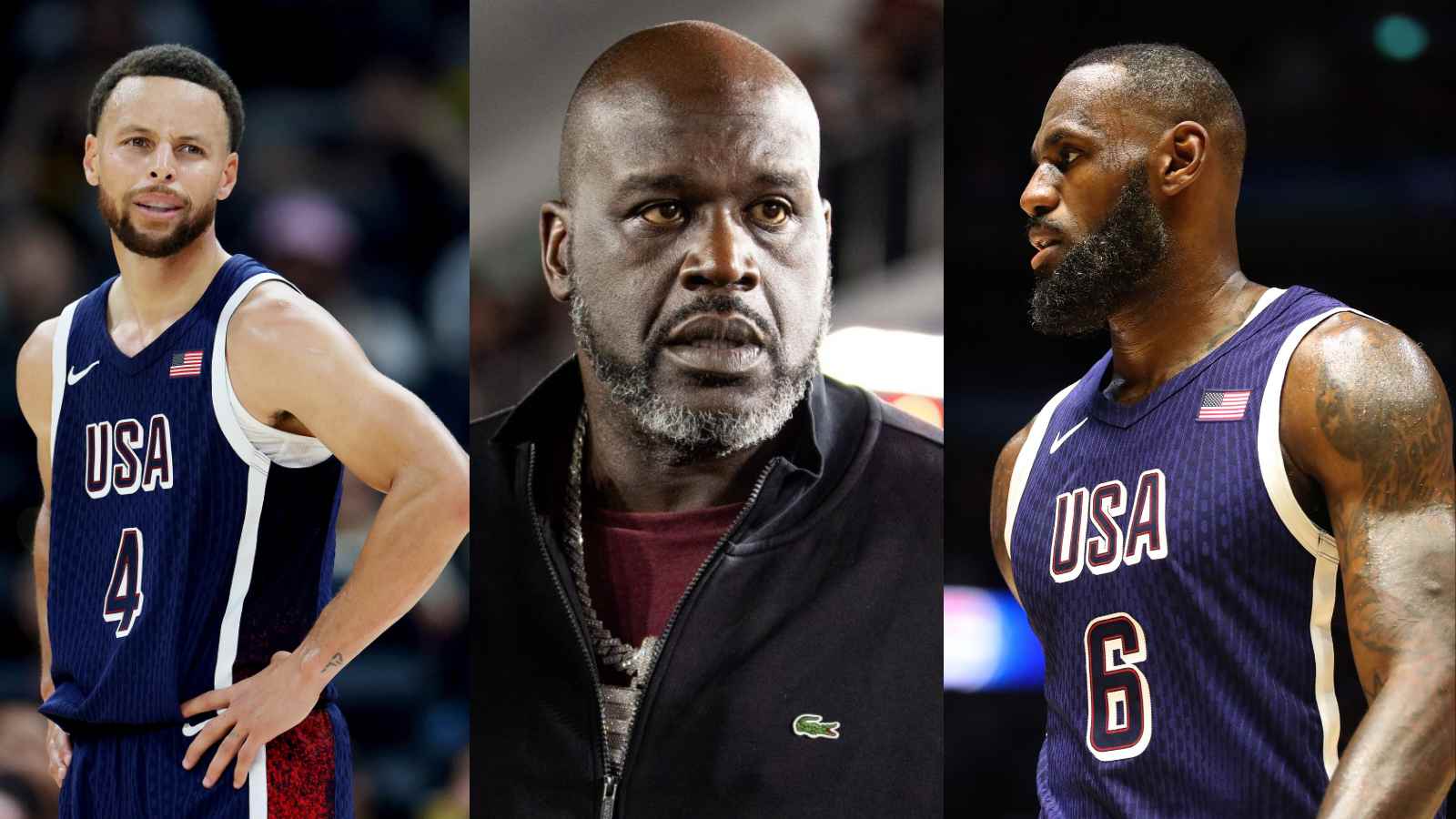 Shaquille O’Neal ‘not impressed’ if LeBron James, Stephen Curry and Team USA don’t blow teams out at Paris Olympics