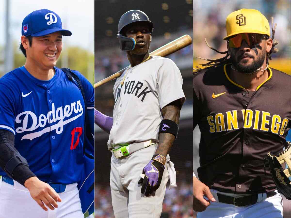 Shohei Ohtani, Jazz Chisholm Jr., Fernando Tatis Jr.