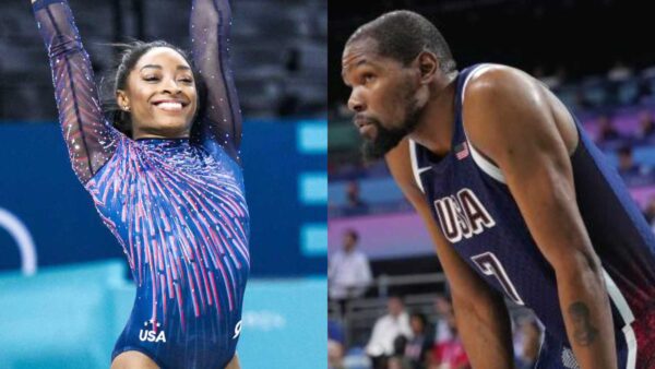 Simone Biles and Kevin Durant