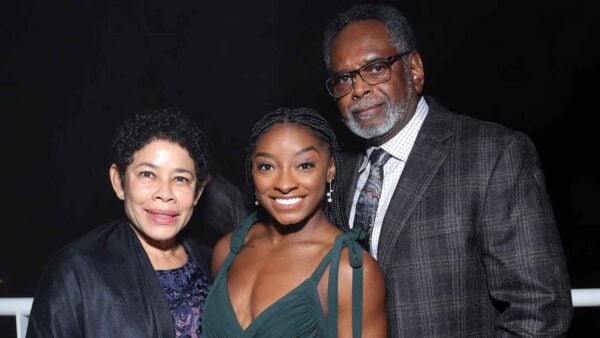 Simone Biles, Ronald Biles, Nellie Biles