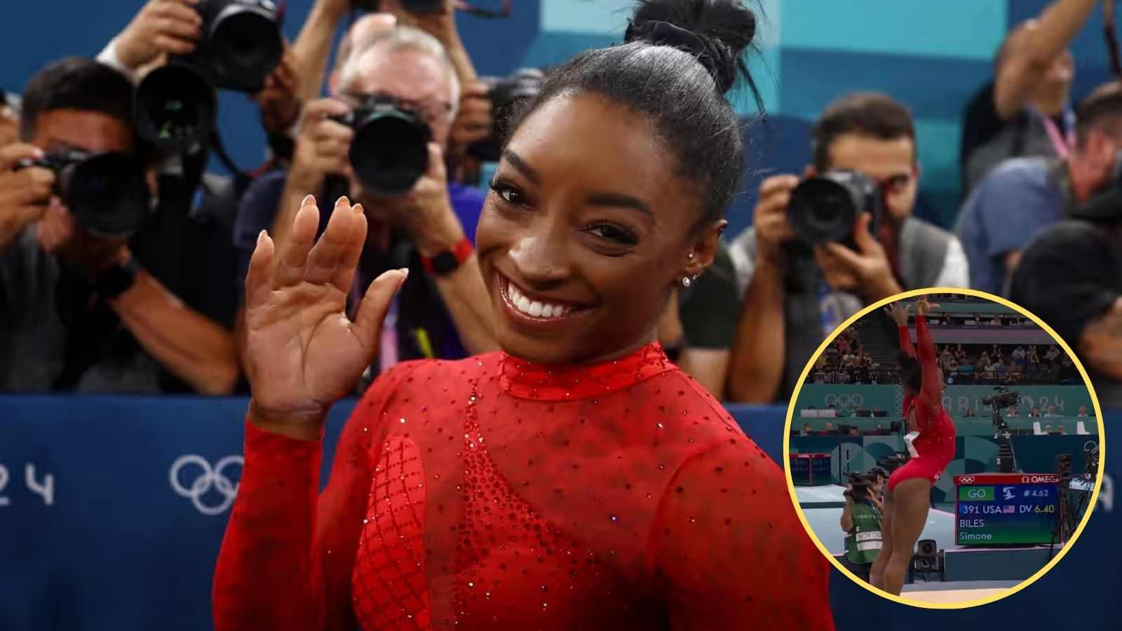 On mission to become the greatest ever, Simone Biles nails the ‘Biles II’ as she wins third gold in Paris Olympics