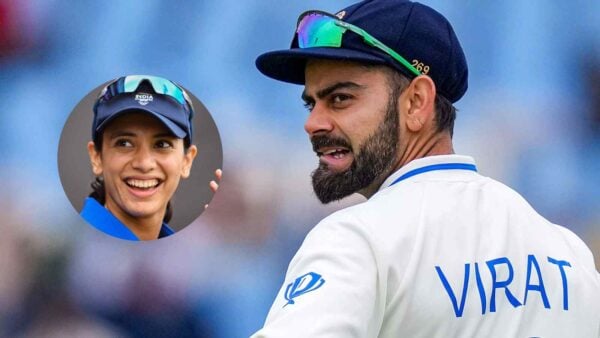 "Virat Kohli is a great player," Smriti Mandhana ask fans to not compare her to Virat Kohli