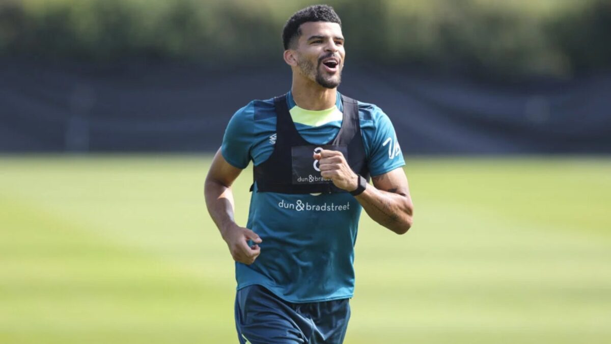 Solanke Tottenham training