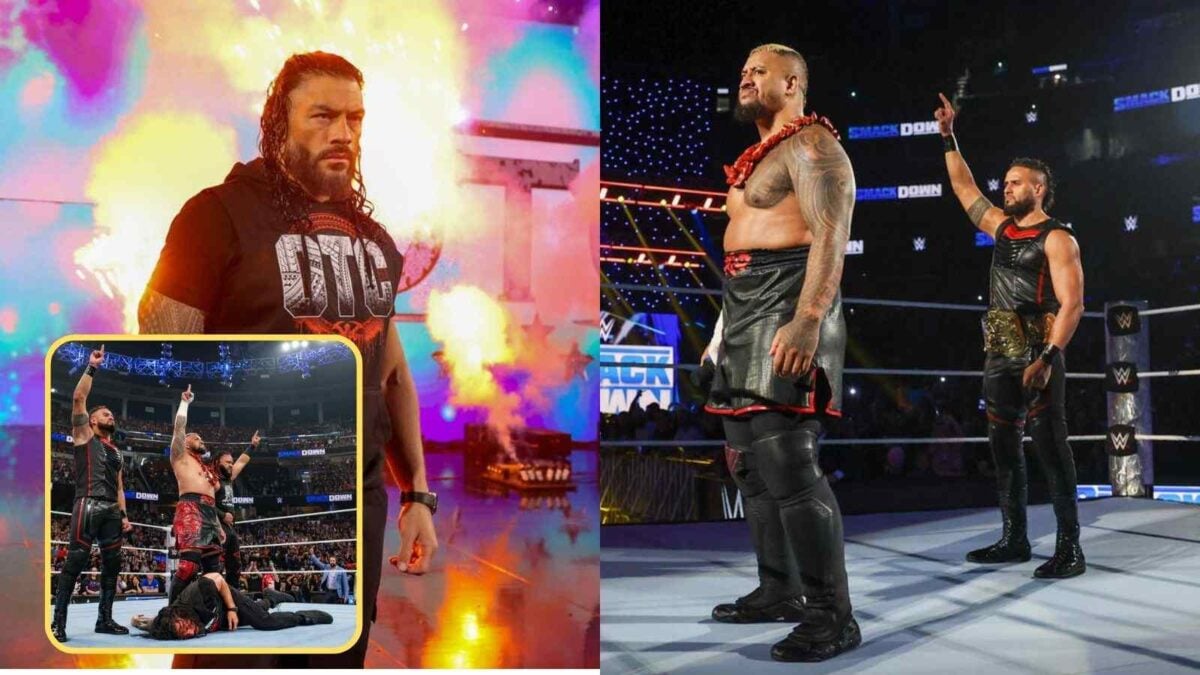 Solo Sikoa Roman Reigns Jacob Fatu Bloodline