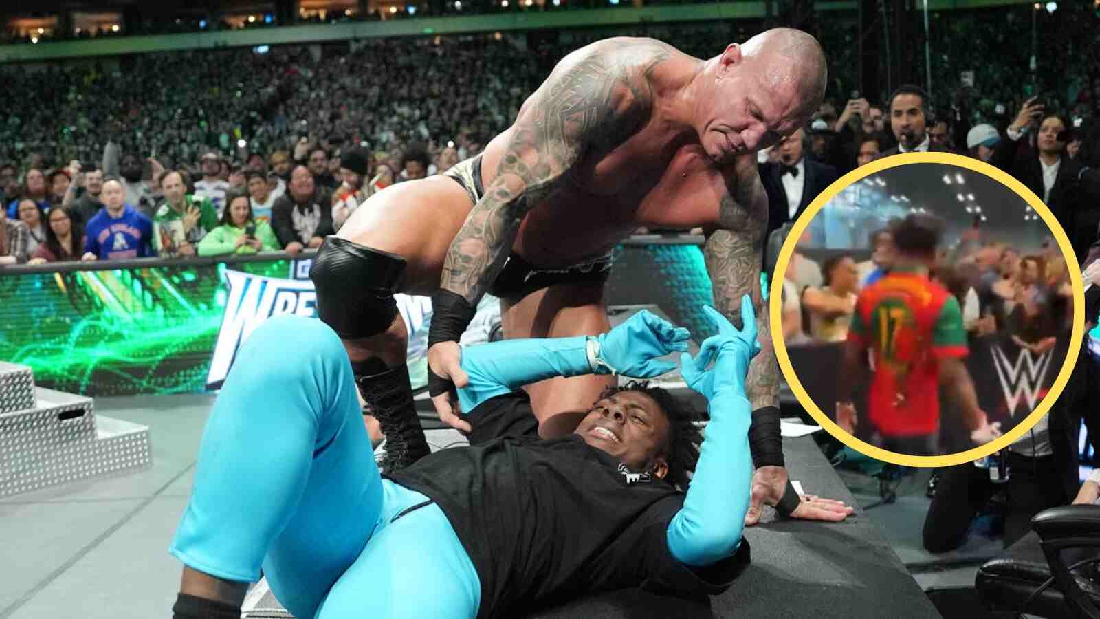 Video: IShowSpeed makes WWE entrance Randy Orton style months after being RKO’ed at WrestleMania XL