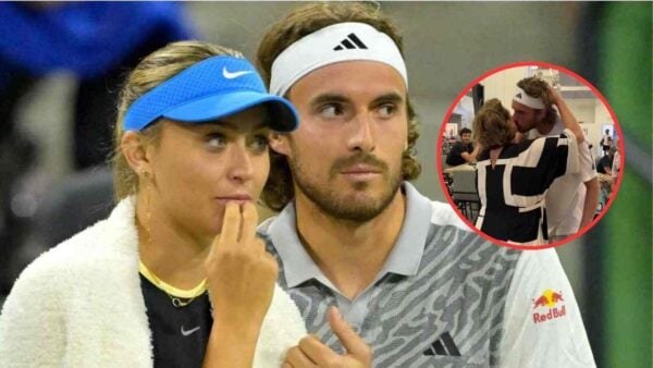 Stefanos Tsitsipas, Paula Badosa, and Julia