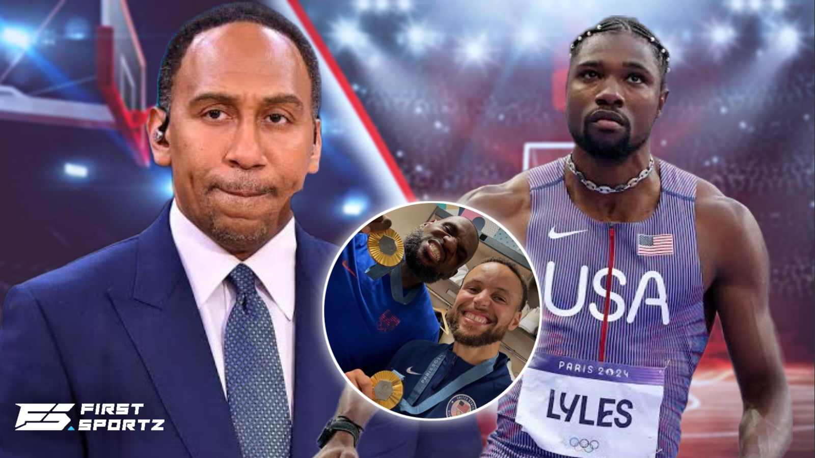 Stephen A. Smith sides with Team USA for ‘savage’ response to Noah Lyles 