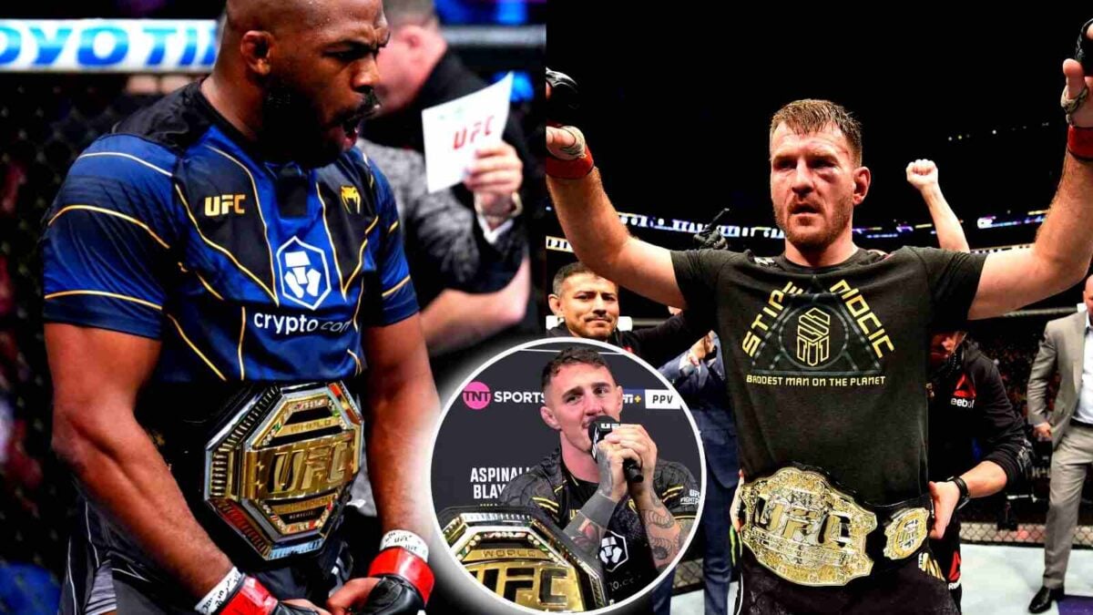 Stipe Miocic will never be booted from Jon Jones title fight