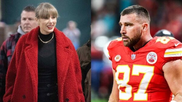 Taylor Swift and Travis Kelce