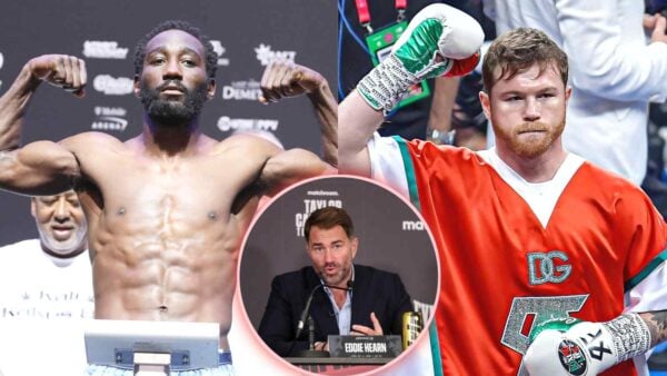 Terence Crawford slams Eddie Hearn for disrespecting him