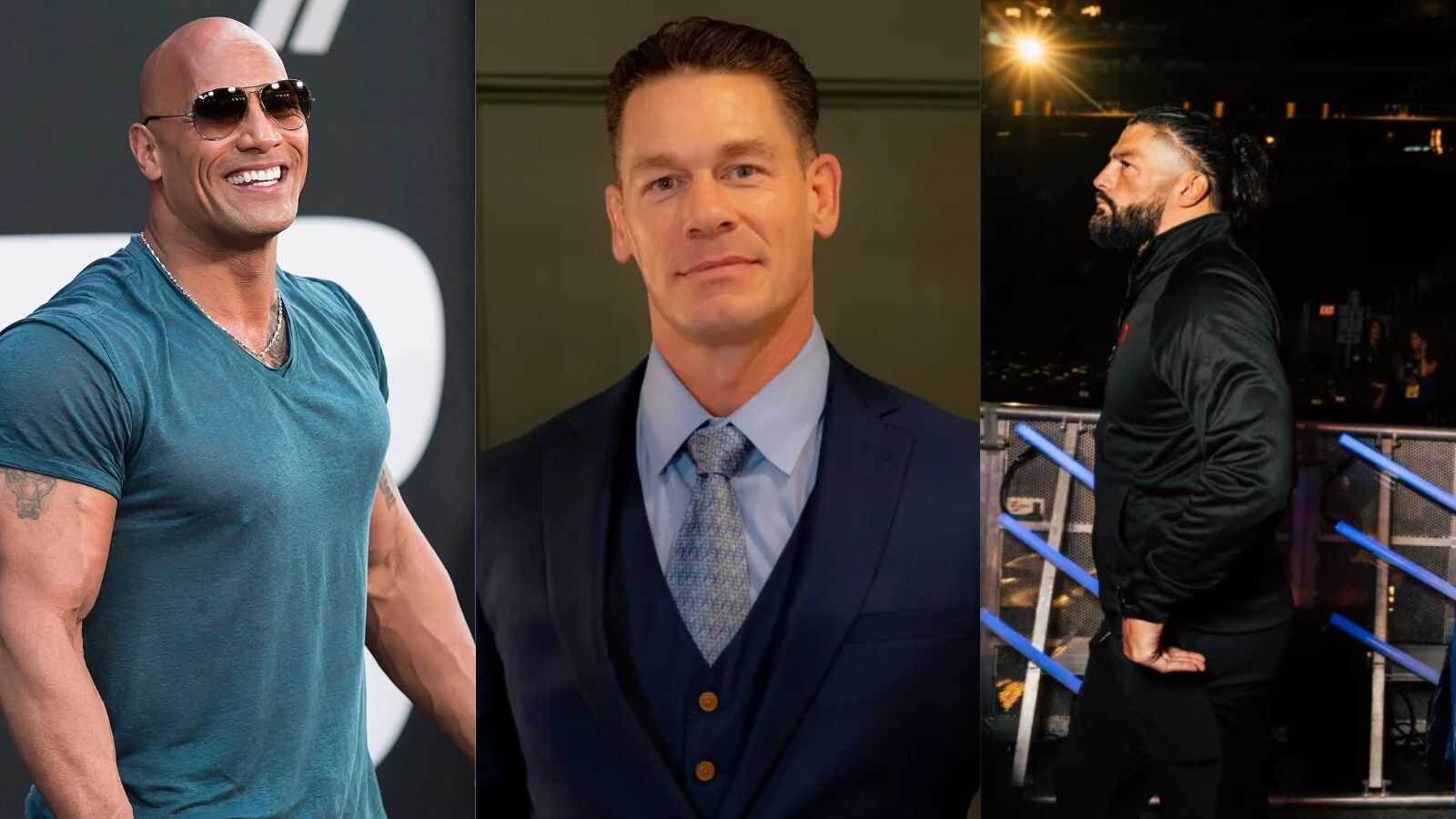 “Roman’s numbers have been better,” John Cena picks Roman Reigns as the GOAT of WWE, says The Rock is behind him