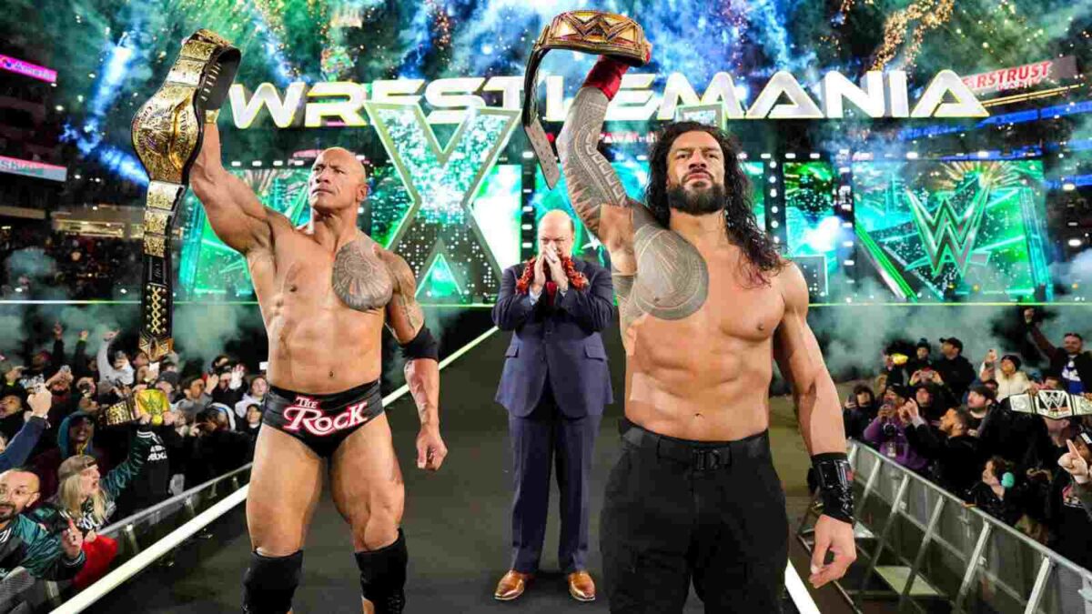 The Rock and Roman Reigns